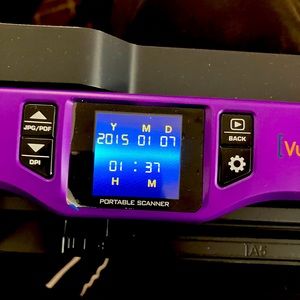 Portable document scanner